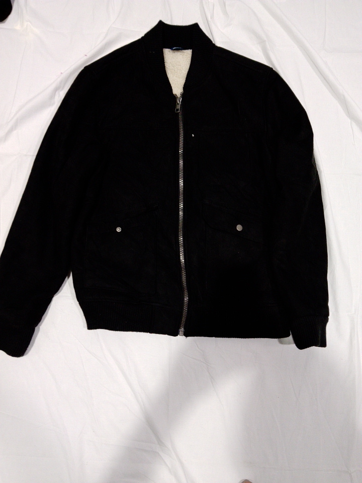 Black Bomber Jacket