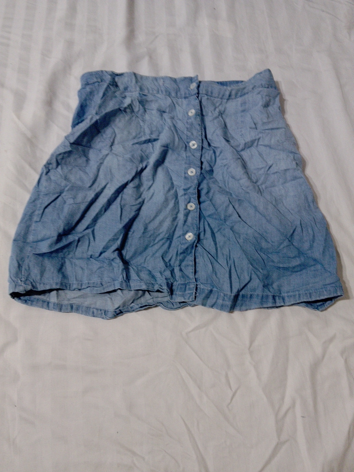 Denim Mini Skirt
