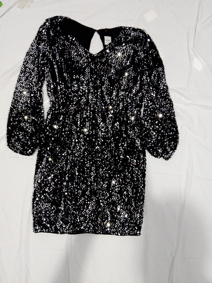 Black Sequined Top