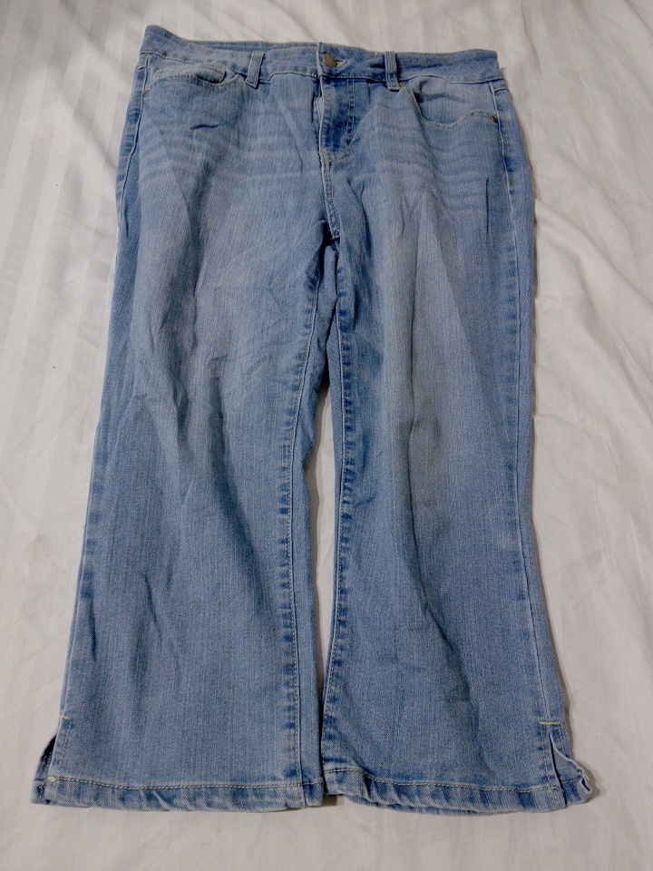 C.Jeans Jeans en denim à jambe large