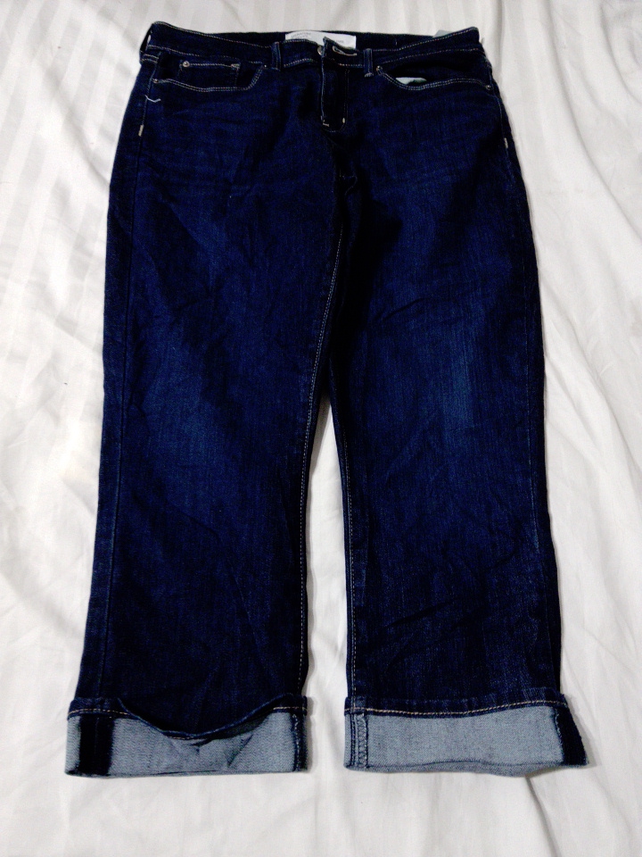 Jean Capri Bleu Foncé