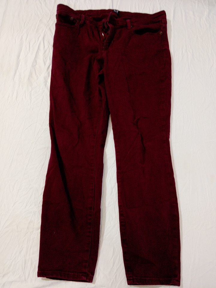 Burgundy Corduroy Pants