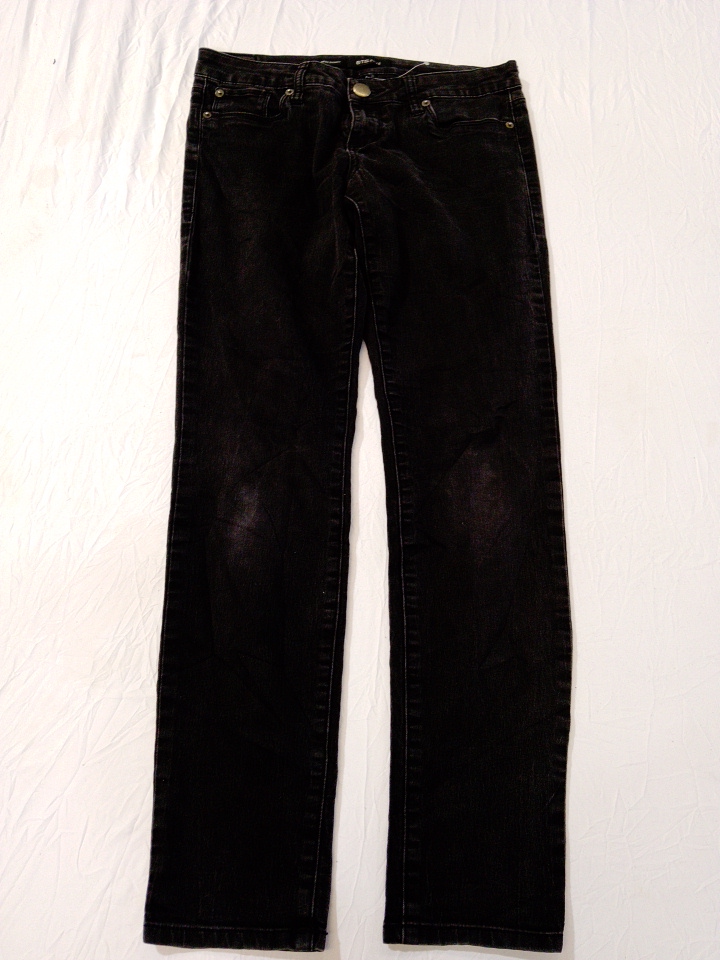 Jeans en denim noir