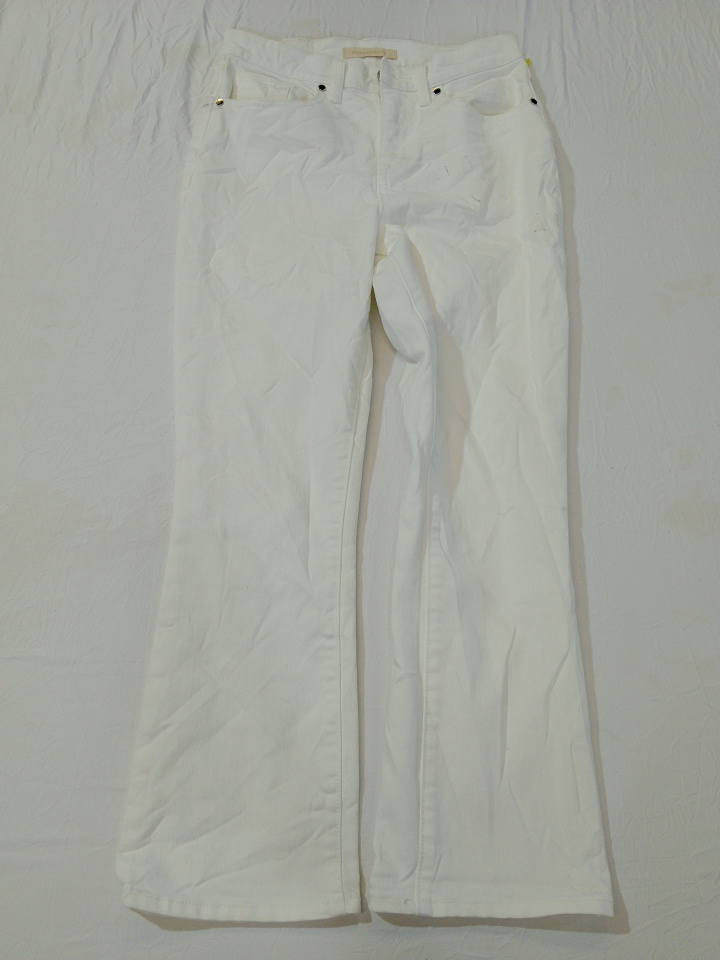 Pantalons en coton blanc