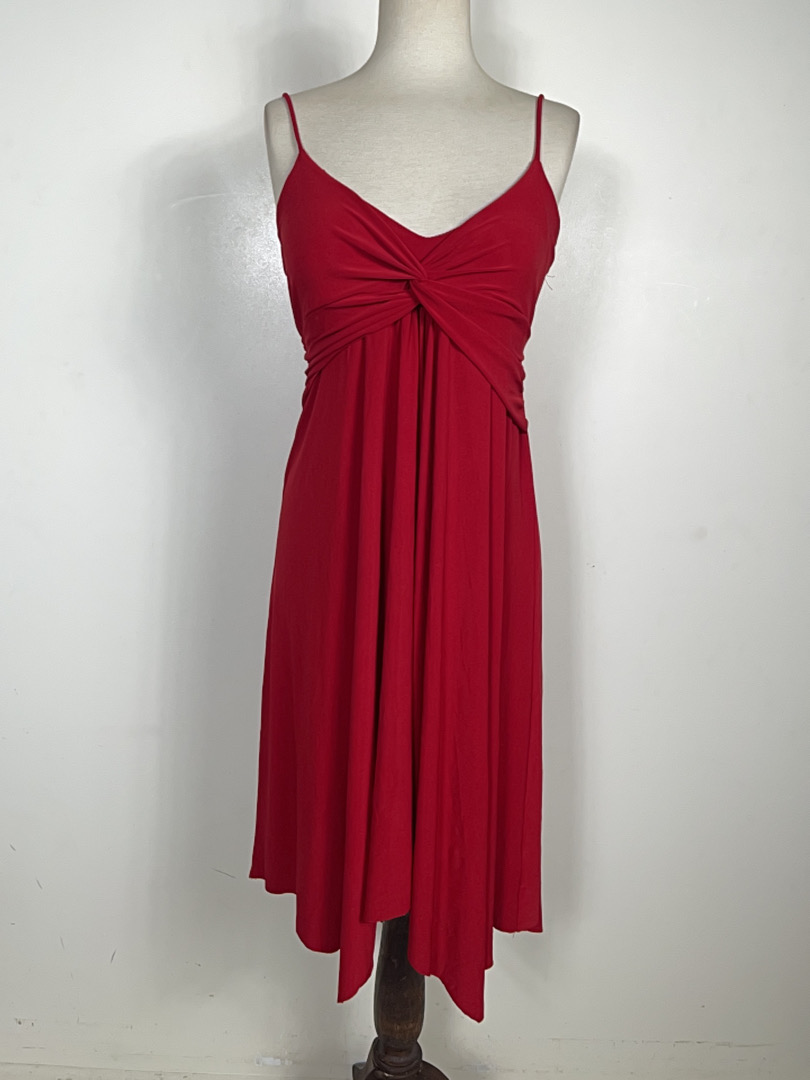 Motherhood Maternity Red Midi Dress