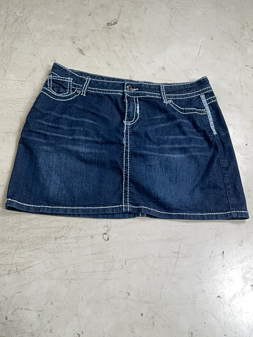 Denim Mini Skirt