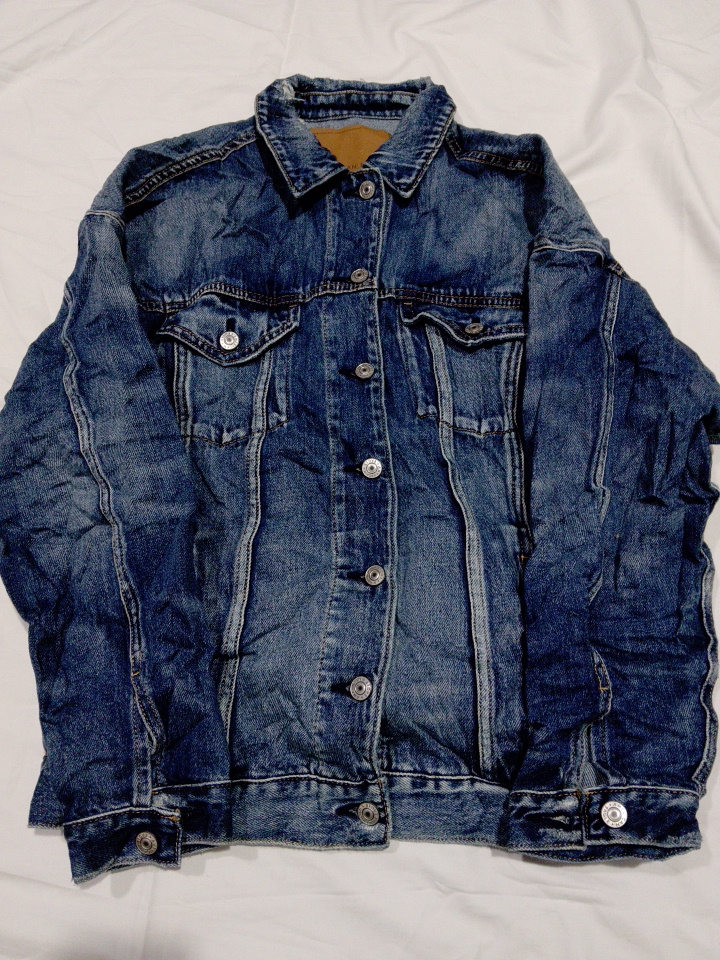 Oversized American Eagle Denim Jacket