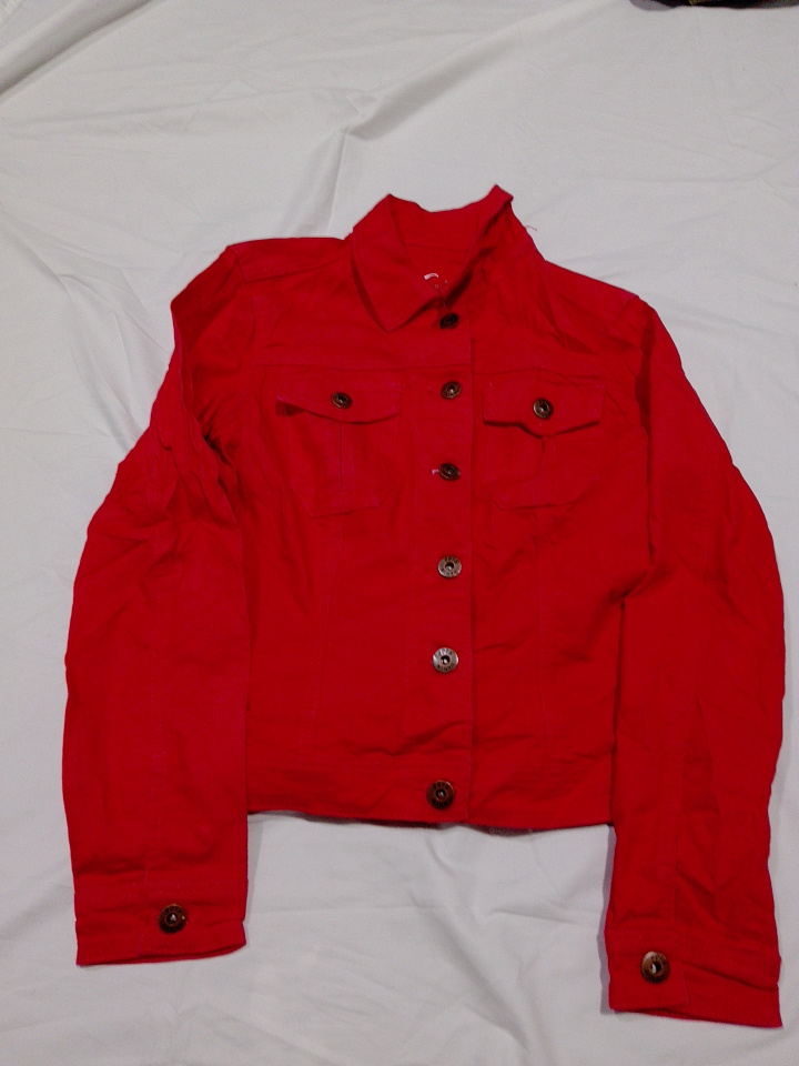 Veste à col rabattu rouge Parasuco 2016