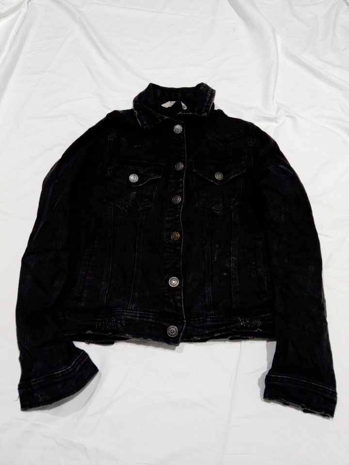 Veste en denim noire Levi's à manches longues avec..