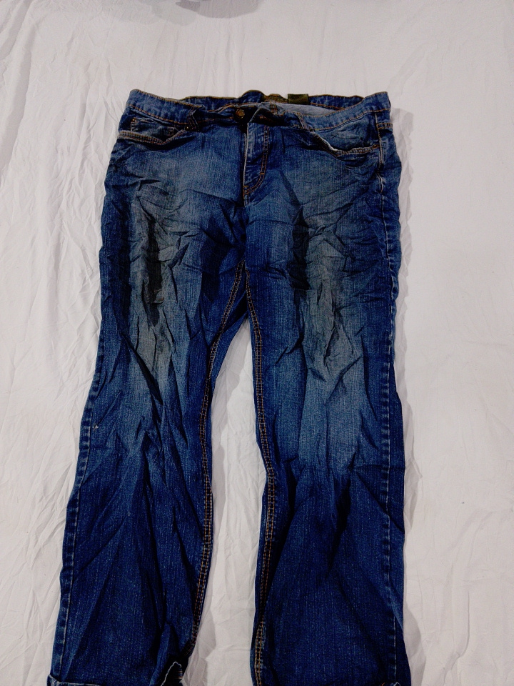Urban Star Relaxed Fit Blue Denim Straight Leg Jea..