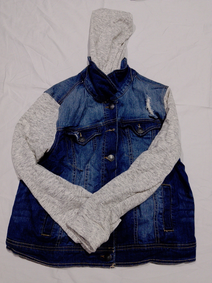 Massini Denim Hooded Jacket