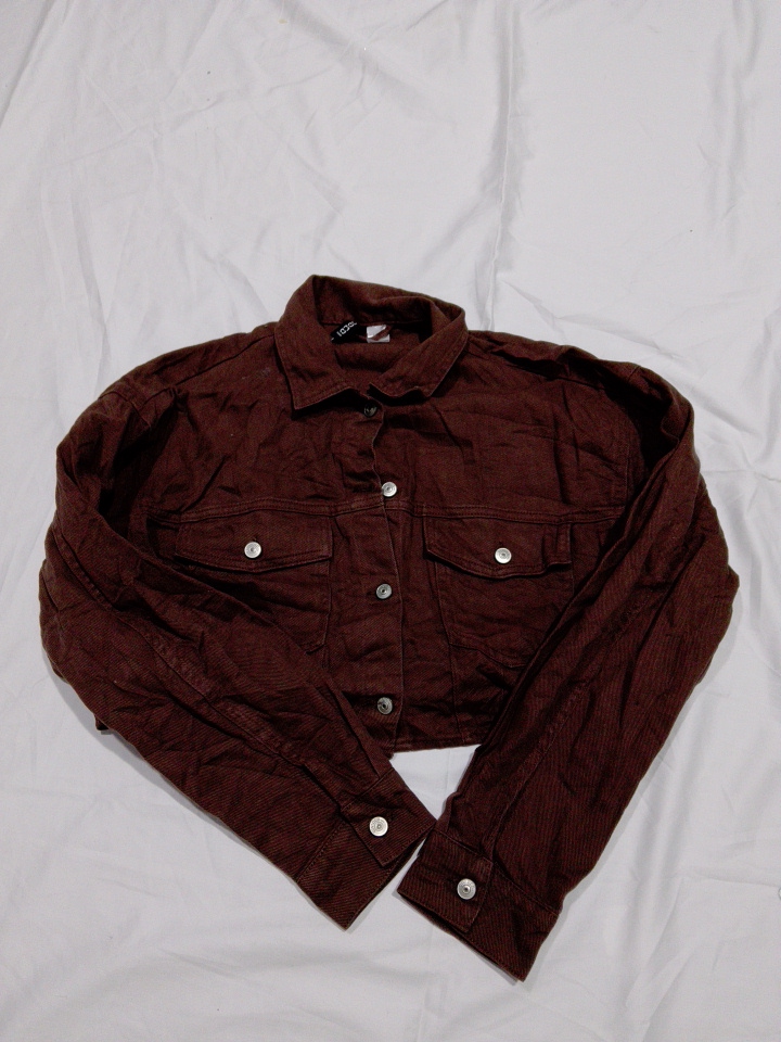 H&M Cropped Denim Jacket