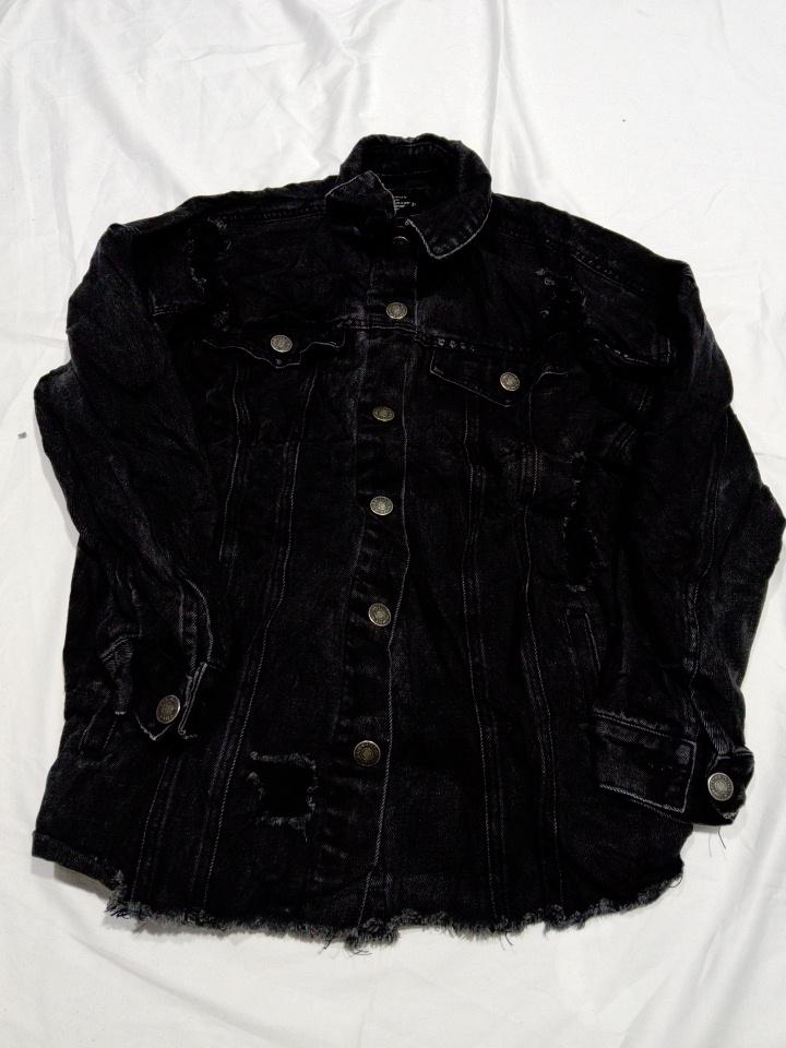 Forever 21 Schwarze Denimjacke