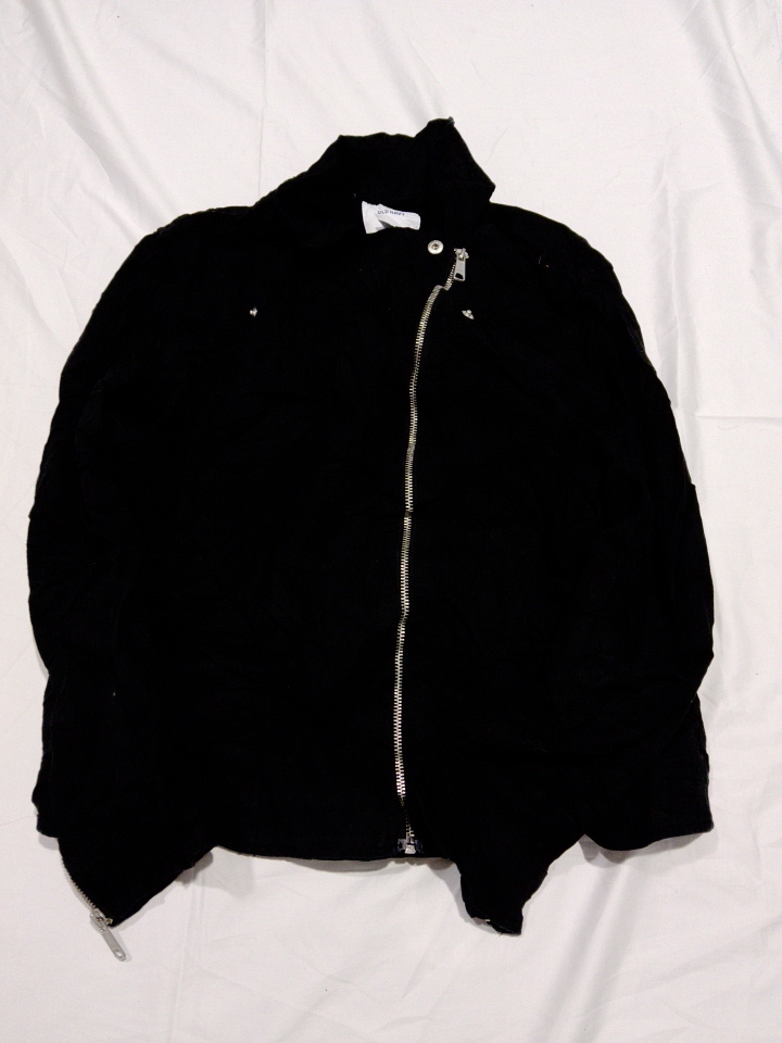 Old Navy Black Zip-Up Nylon Jacket