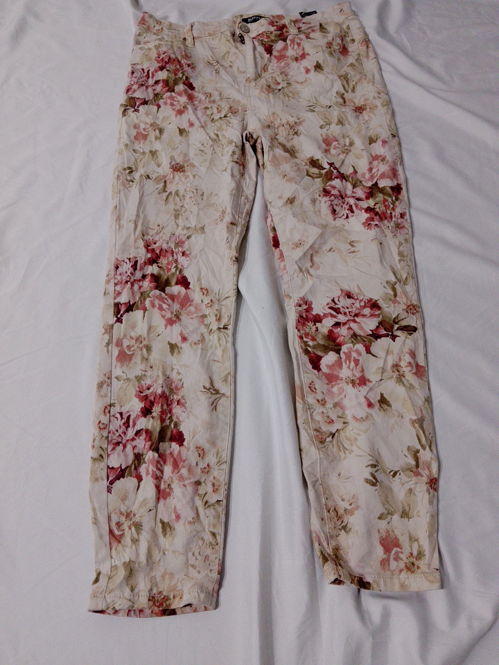 Jeans Relaxed Fit Stampati a Fiore Buffalo Taglia ..