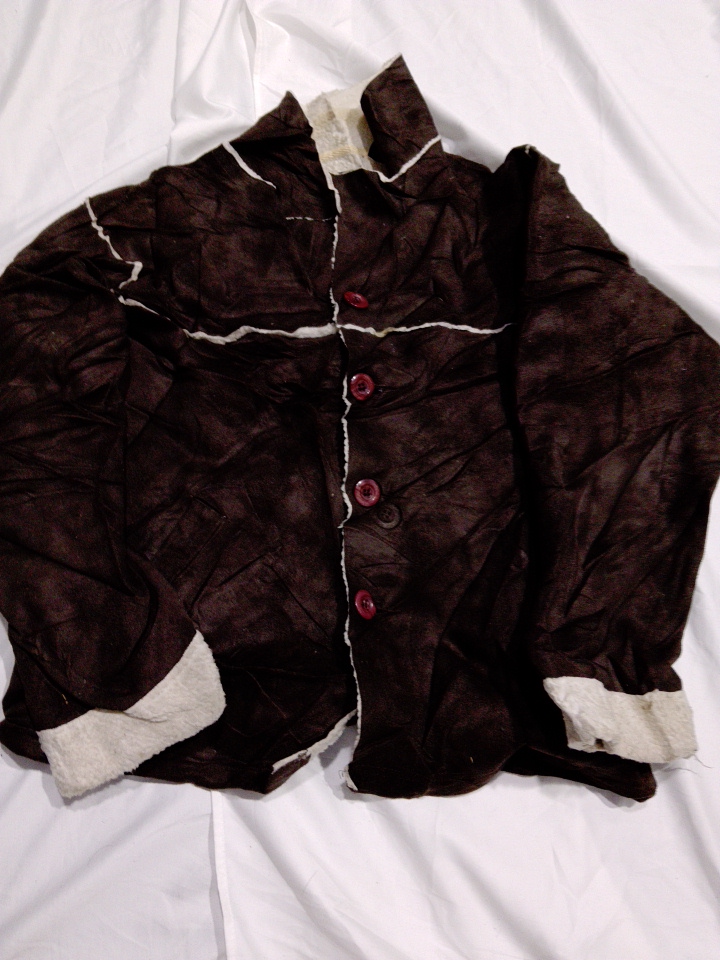 Veste en suède Brandy