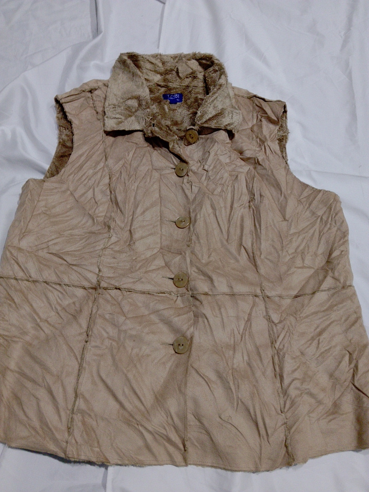 TABI Fur Collar Waistcoat