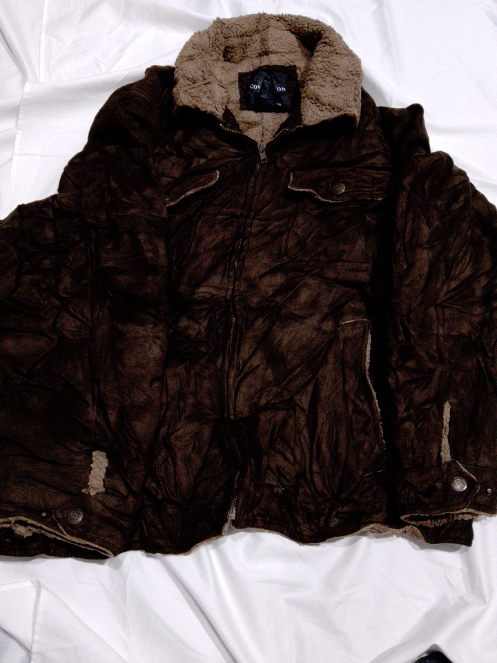Veste en daim Covington
