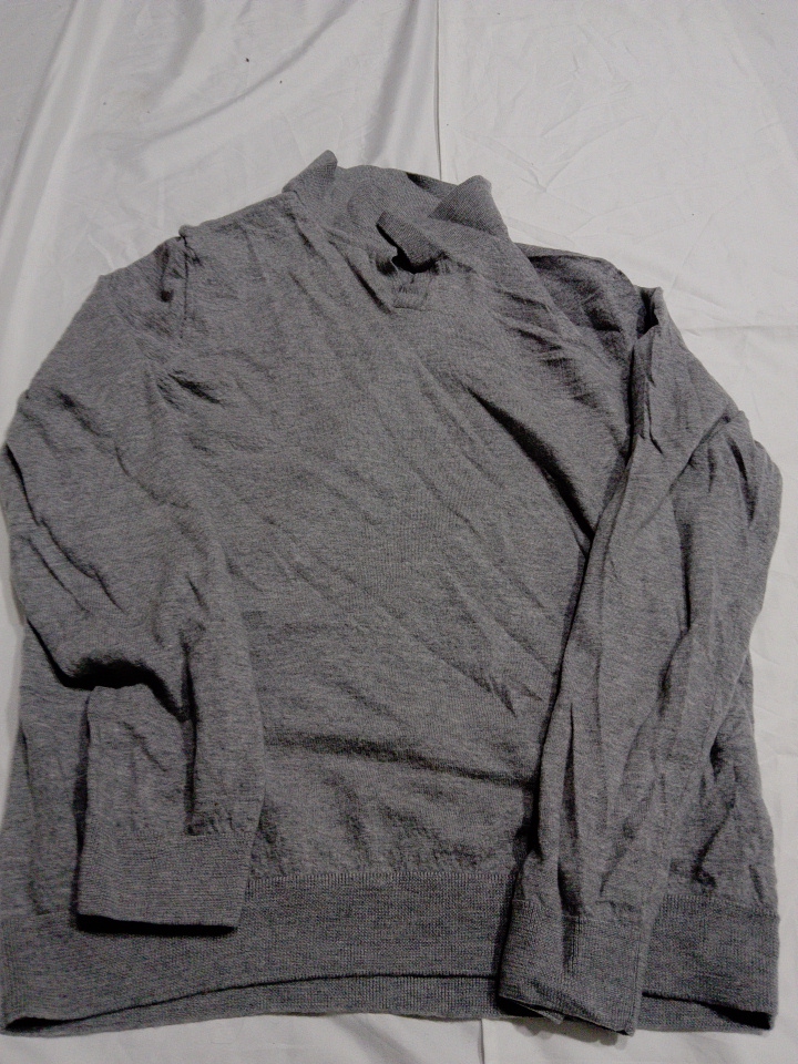 Pull à col roulé gris BOSS