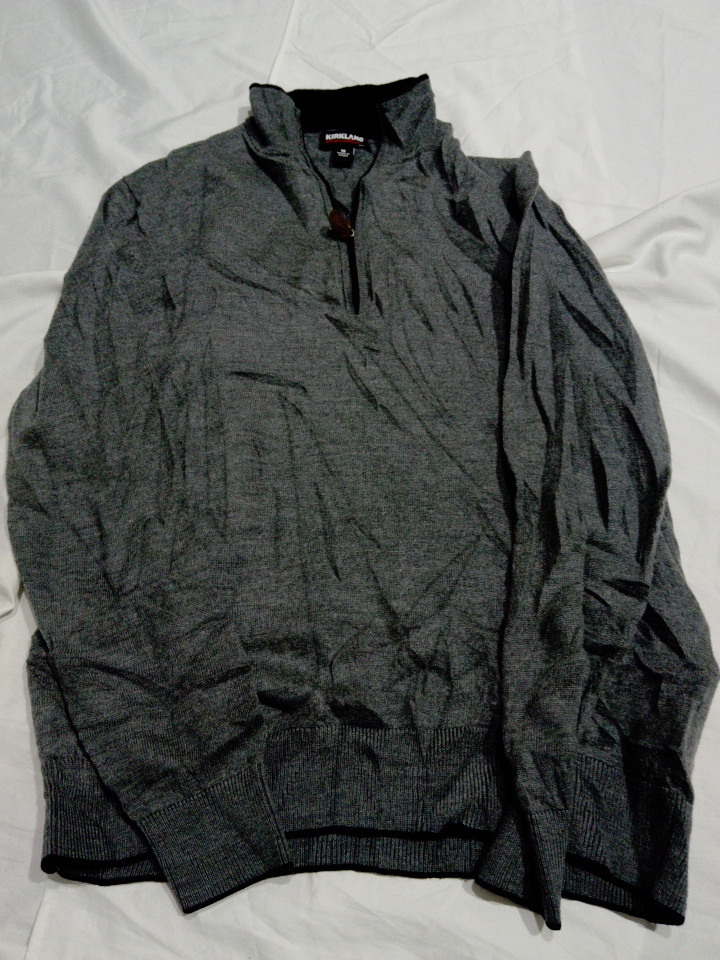 Kirkland 1/4 Zip Knit Sweater