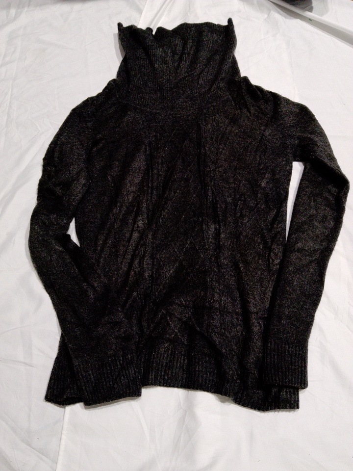 G-Star Raw Black Turtleneck Sweater