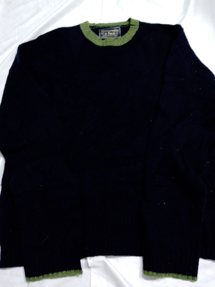 Abercrombie & Fitch Black Knit Sweater