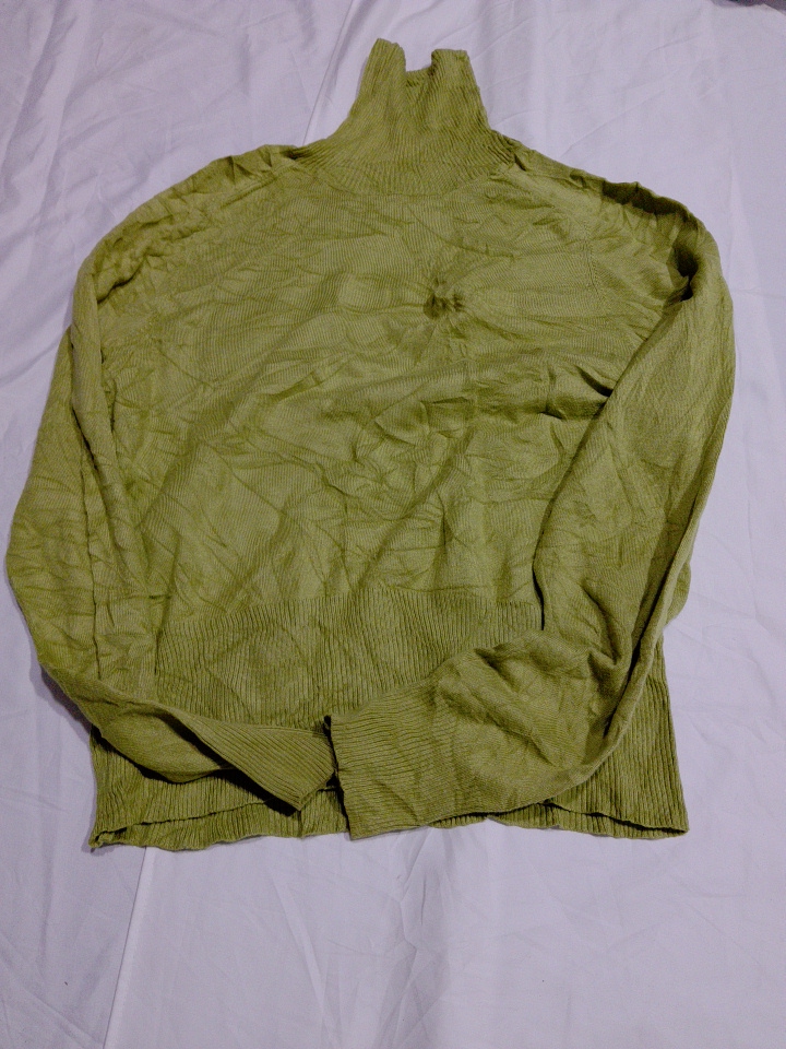 Talbots Green Turtleneck Sweater
