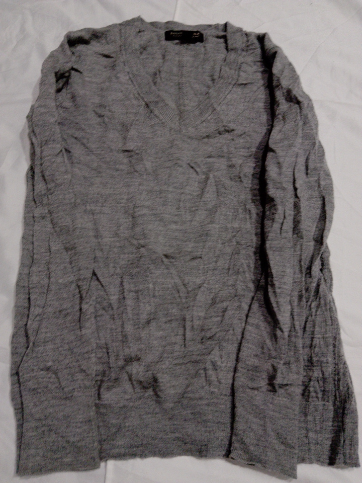 Maglione Grigio a V Banana Republic