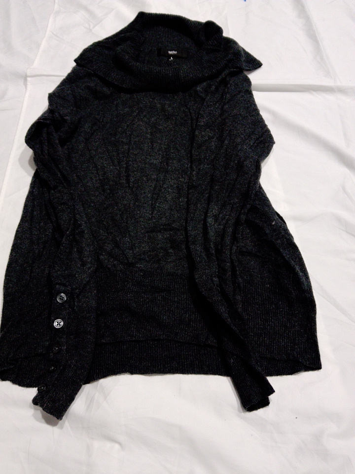 Cardigan en tricot gris WEDO