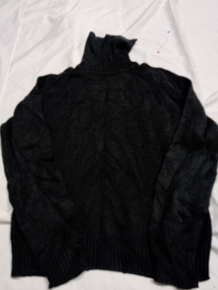 Jenne Piper Grey Turtleneck Sweater