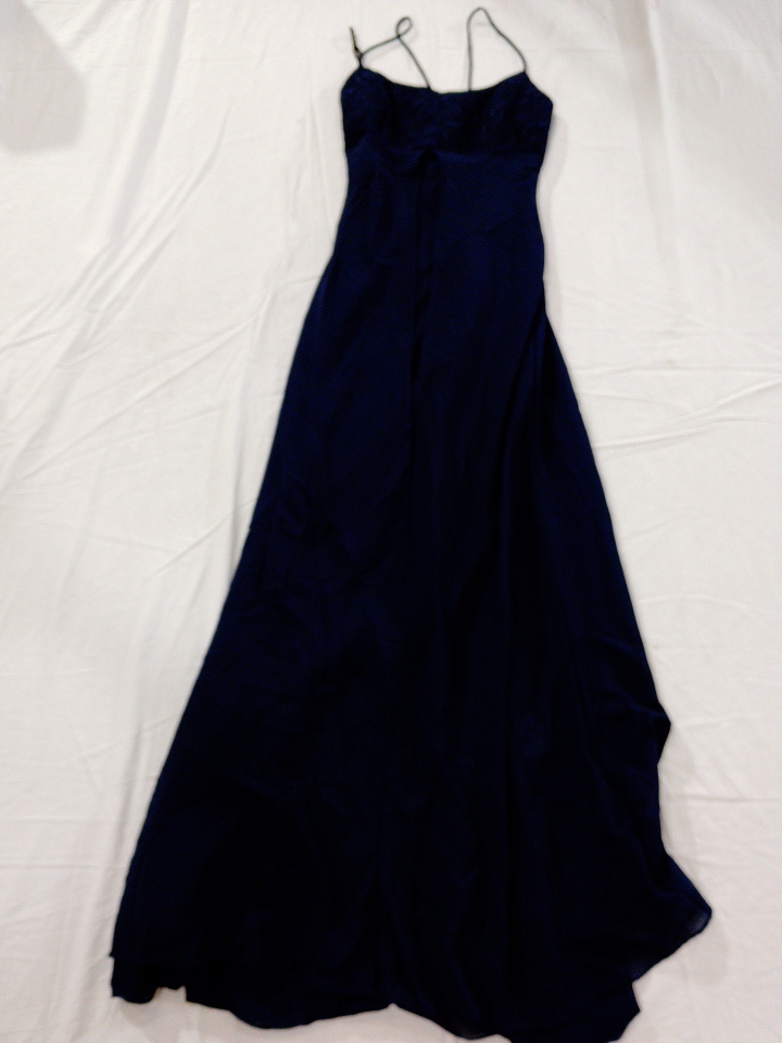 ASPEED Abito Maxi con Spaghetti Neri