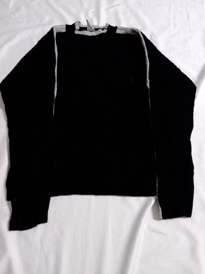 Columbia Black Knit Sweater