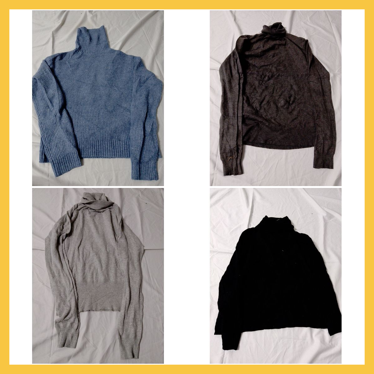 H&M GAP Ensemble de Pulls à Col Roulé 5 Pièces Mix..