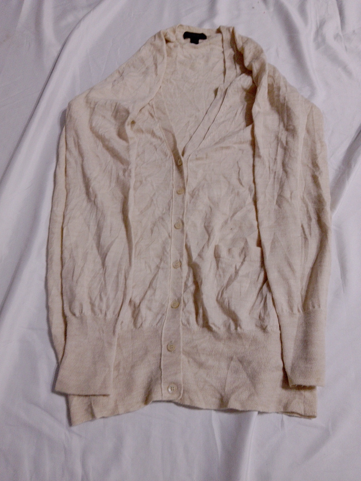 J.Crew Beige Knit Cardigan