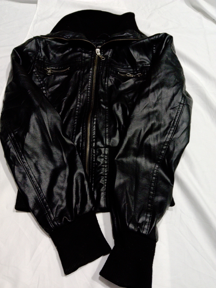 New Look Black Leather Jacket
