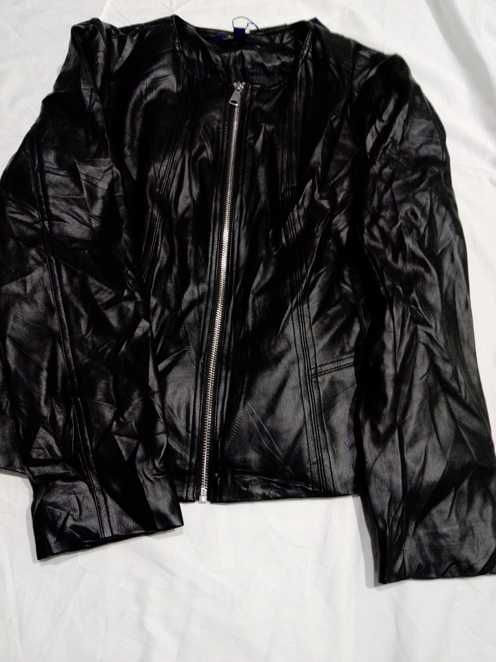 OVS Black Leather Jacket