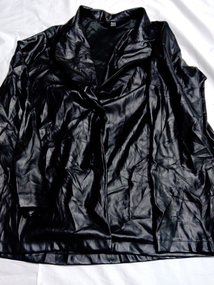 Zara Black Leather Jacket