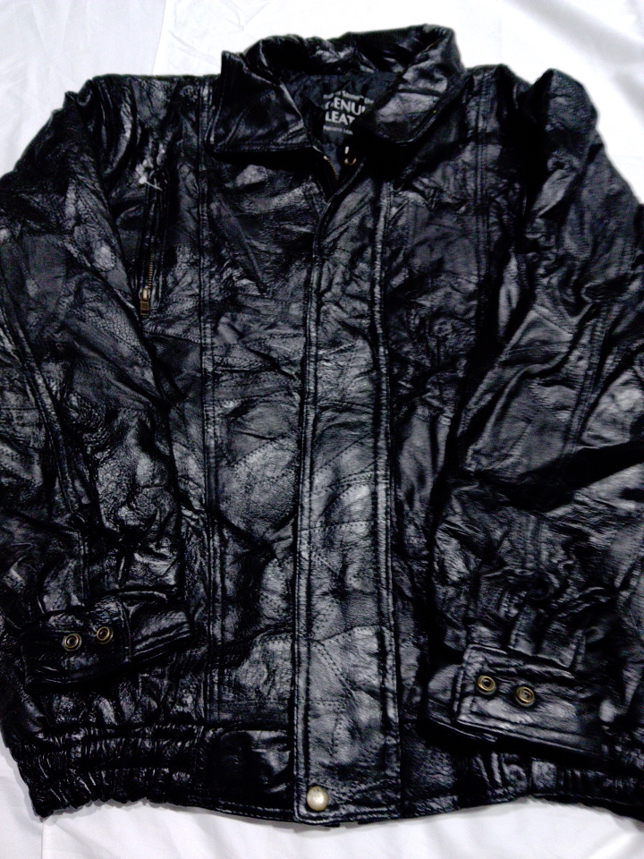 Navarre Leather Company Black Leather Jacket