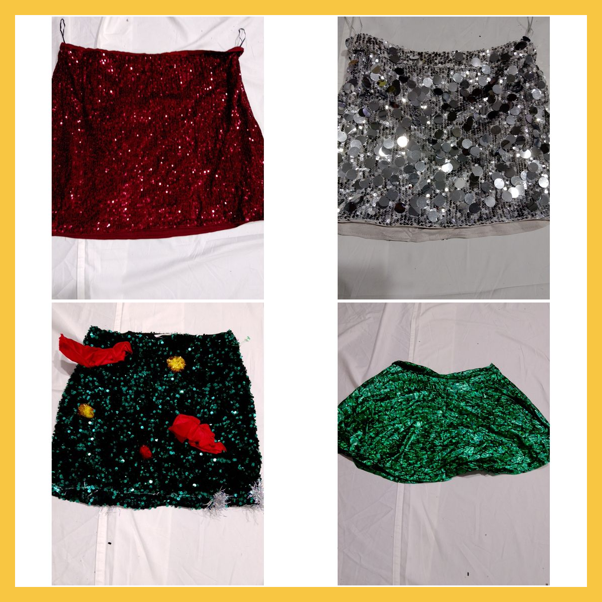 Sequined & Denim Mini Skirt Bundle - Mlle, Fashion..