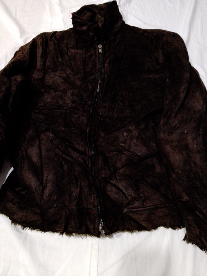 フード付きシアリングジャケット