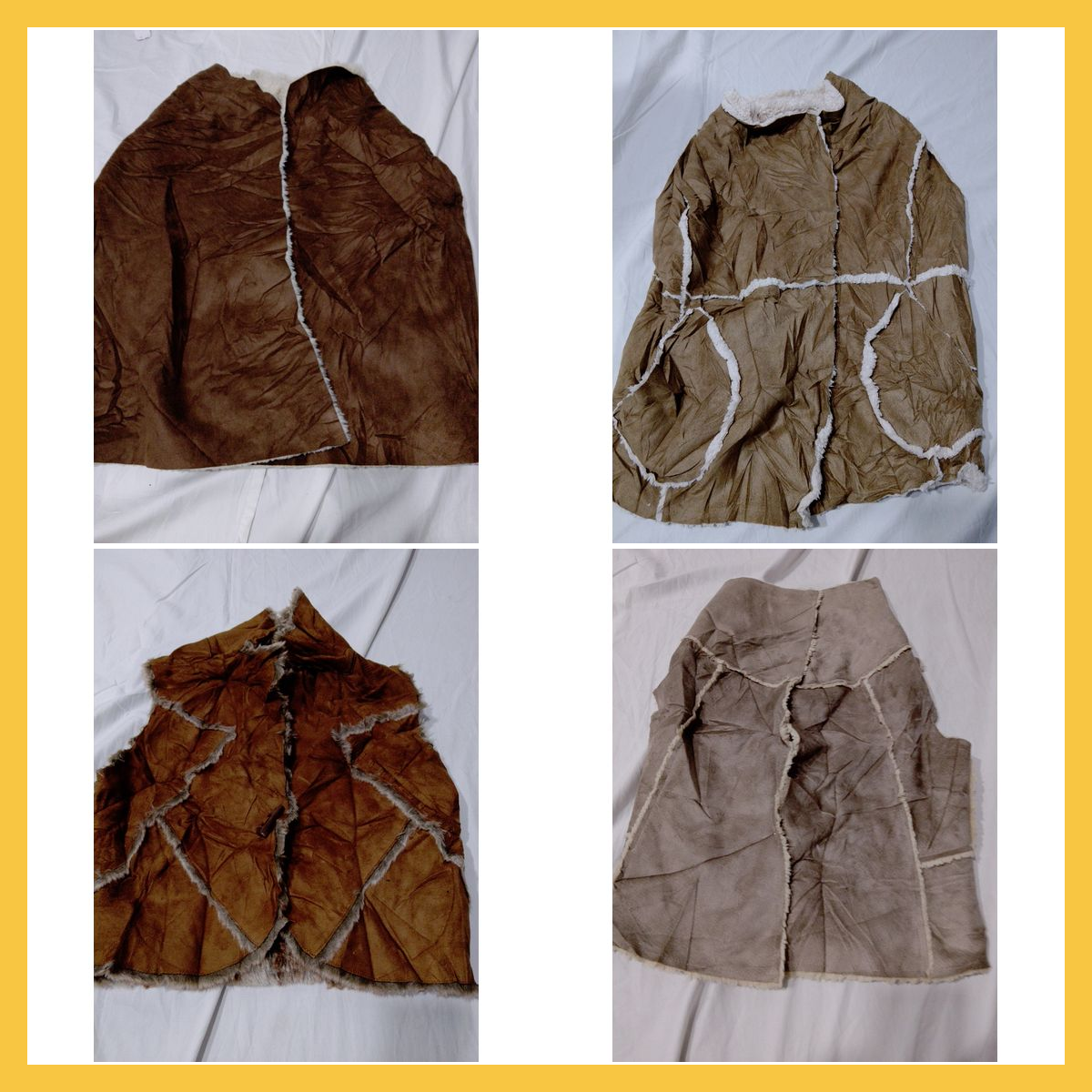 Ensemble de gilets en cuir de designer Chelsea & T..