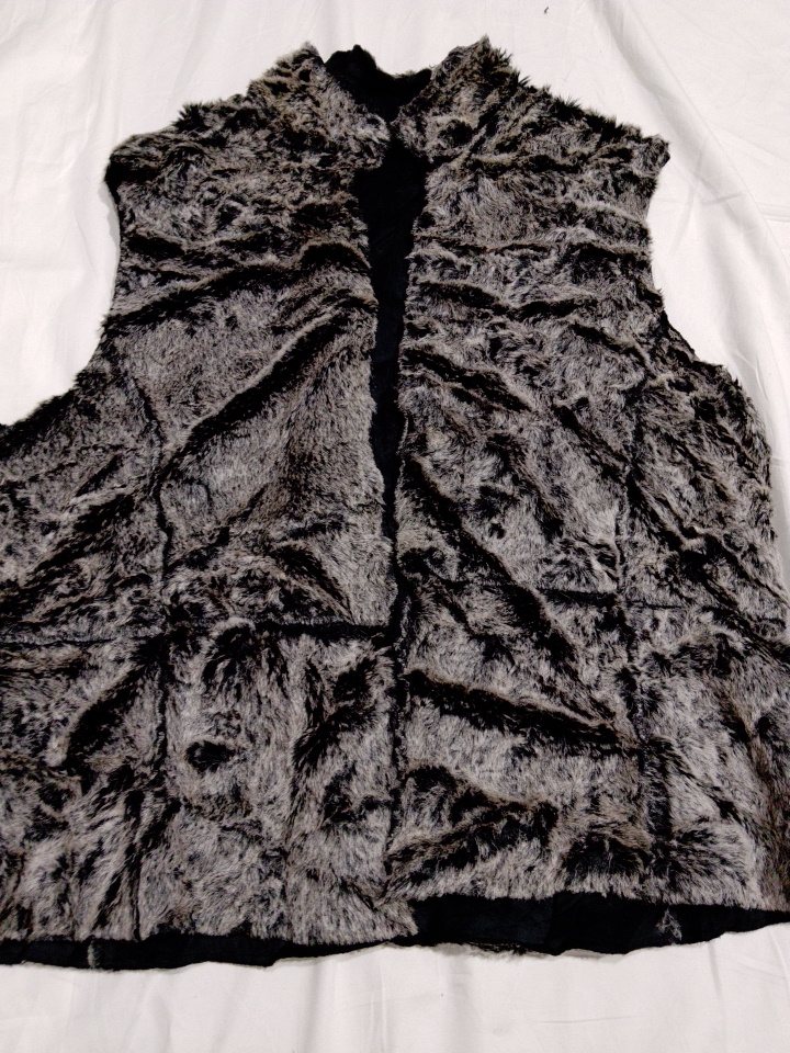 Gilet en fausse fourrure