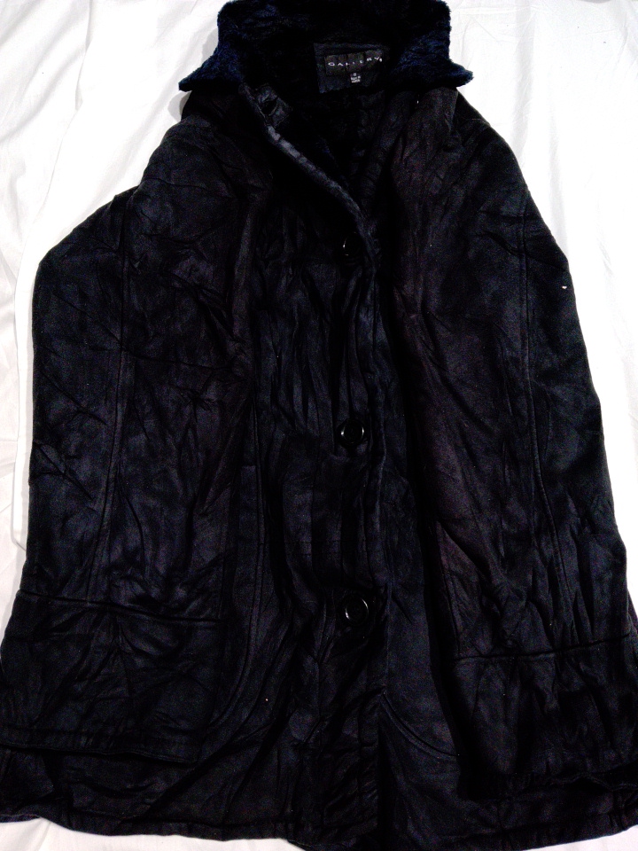 Manteau en mouton retourné Gallery Noir