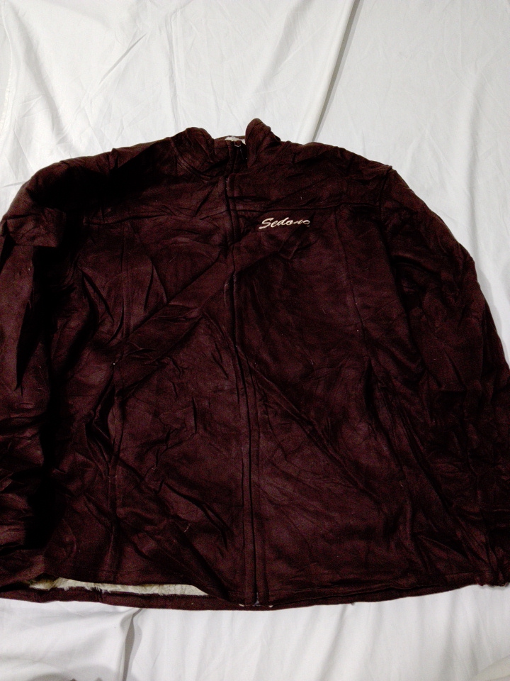 VOS Sports Suede Hooded Jacket