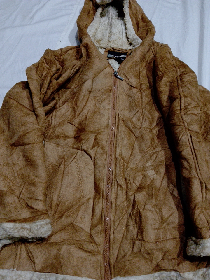 Veste en daim à capuche IZ*SPORT