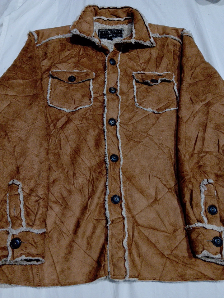 American Outdoor Co. True Grit Veste en Suède avec..