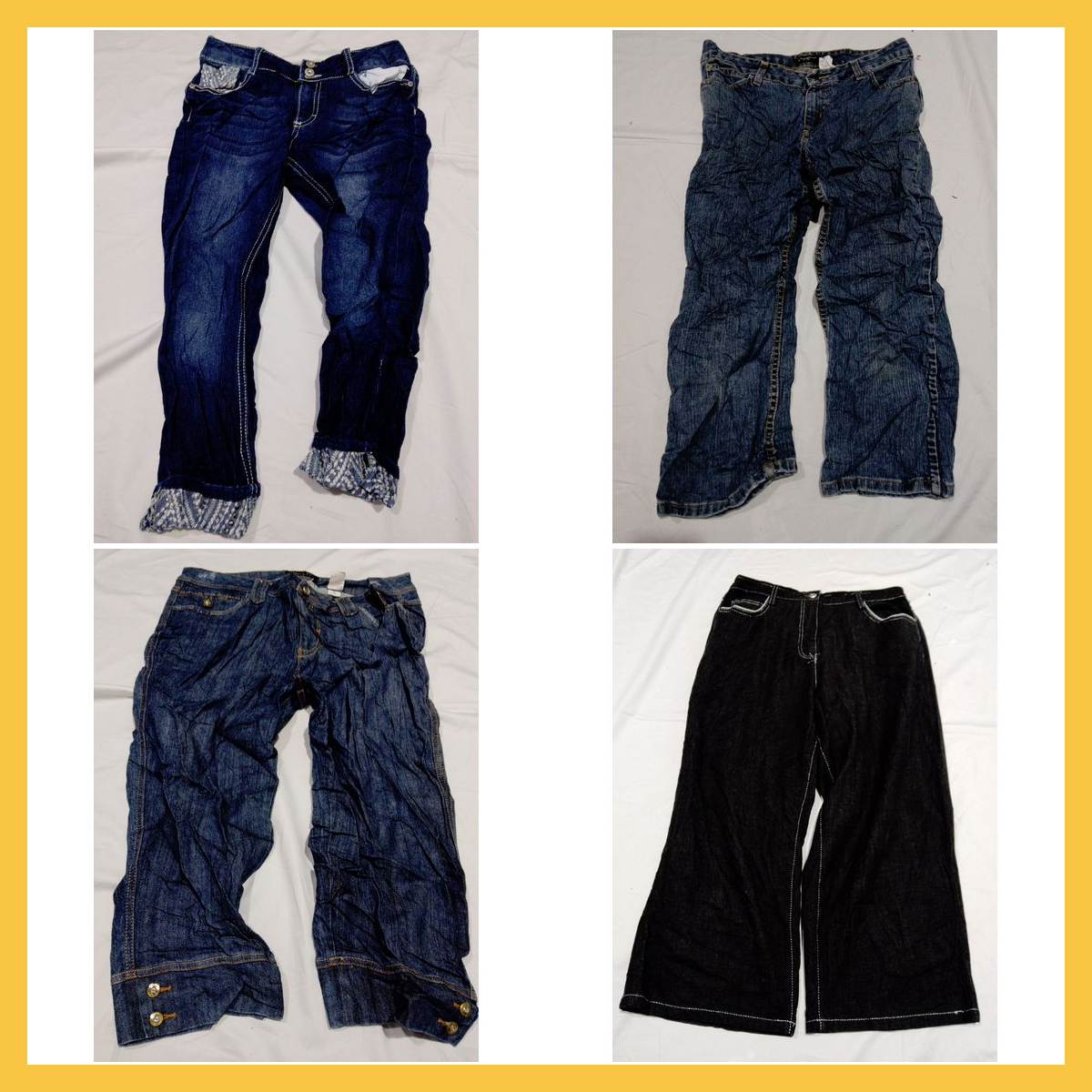 Ensemble de jeans en denim de créateur Wrangler Ra..