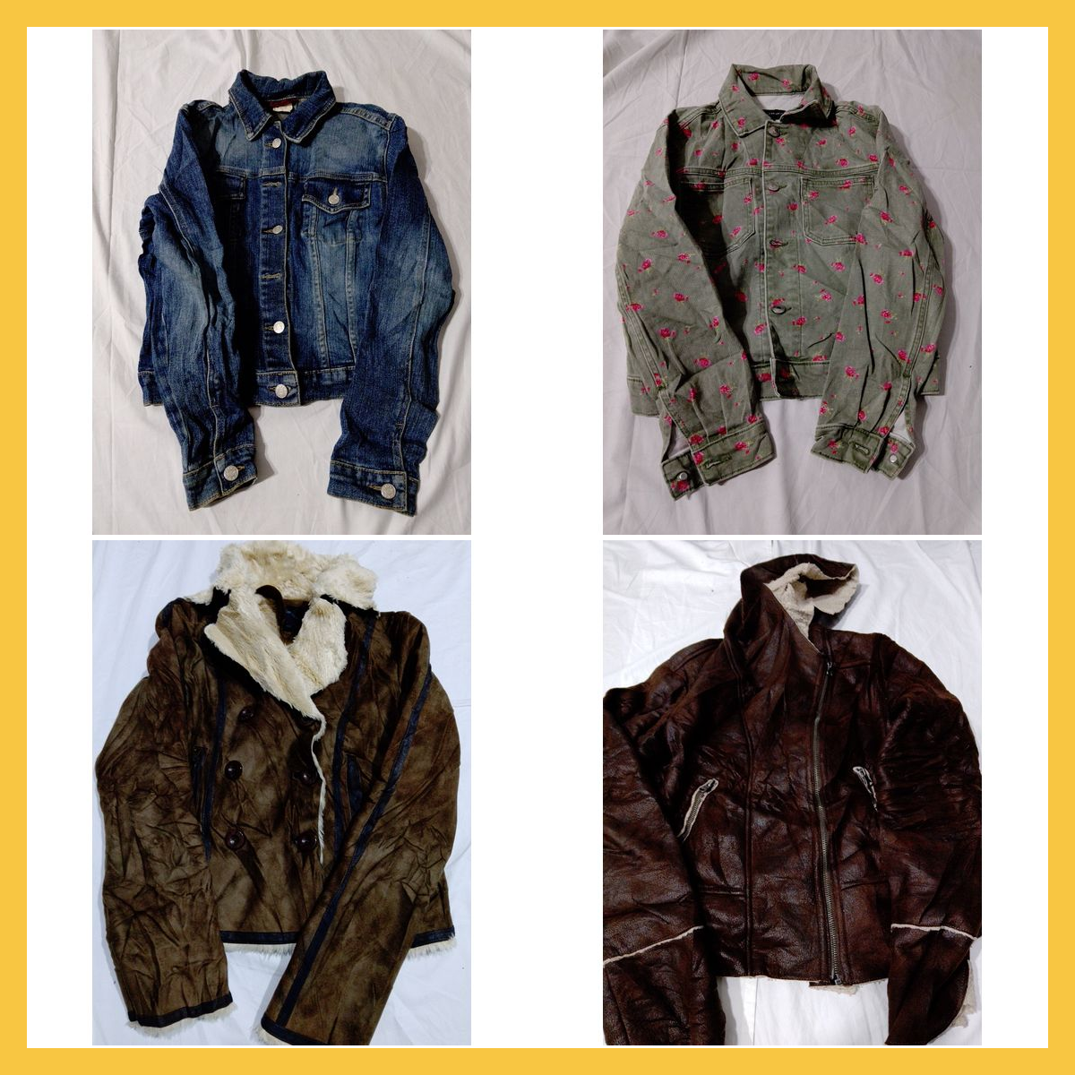 GAP Free Assembly Express Forever 21 Veste en cuir..