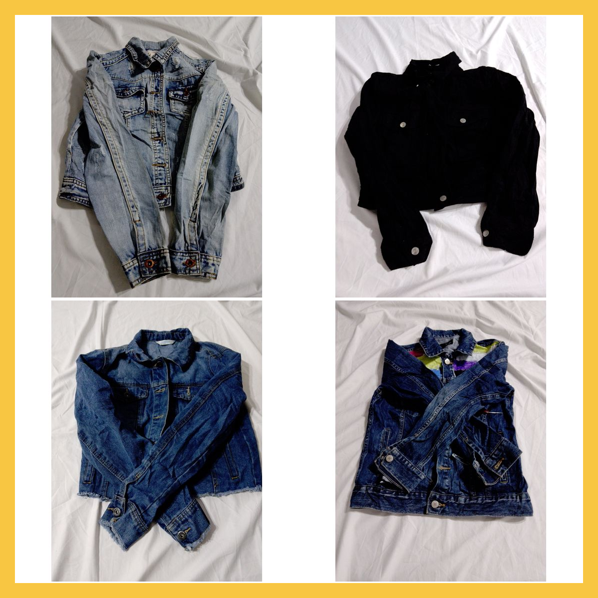 「Levi's H&M デニムジャケット バンドル 7点 クロップド & クラシックスタイル」