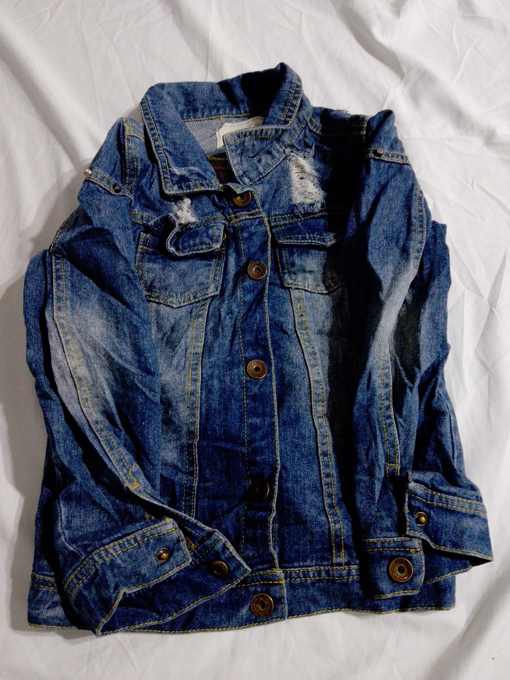 Veste en denim non marquée